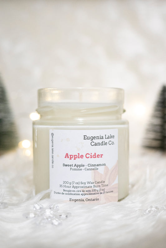 Apple Cider Soy Wax Candle