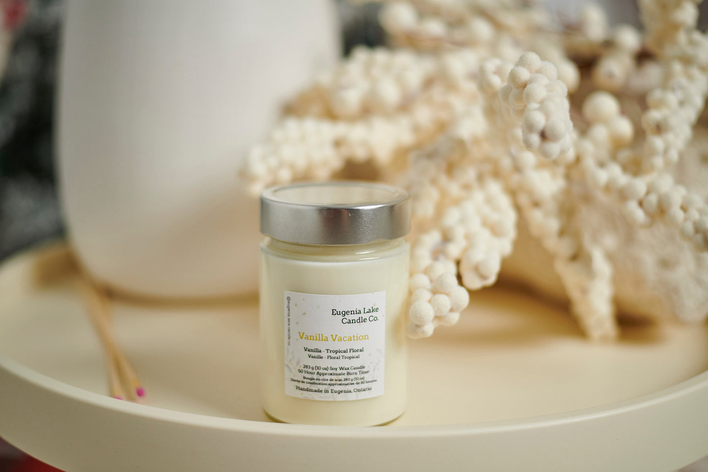 Vanilla Vacation Soy Wax Candle