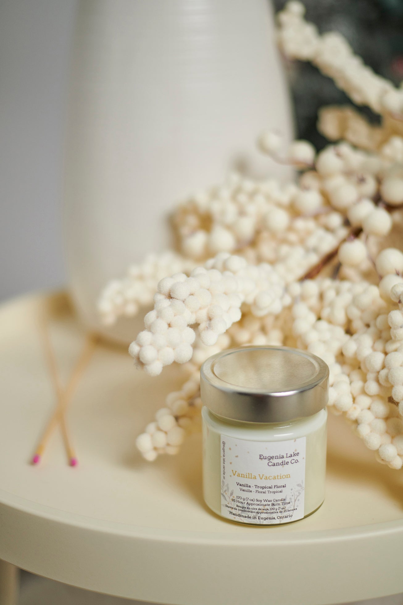 Vanilla Vacation Soy Wax Candle