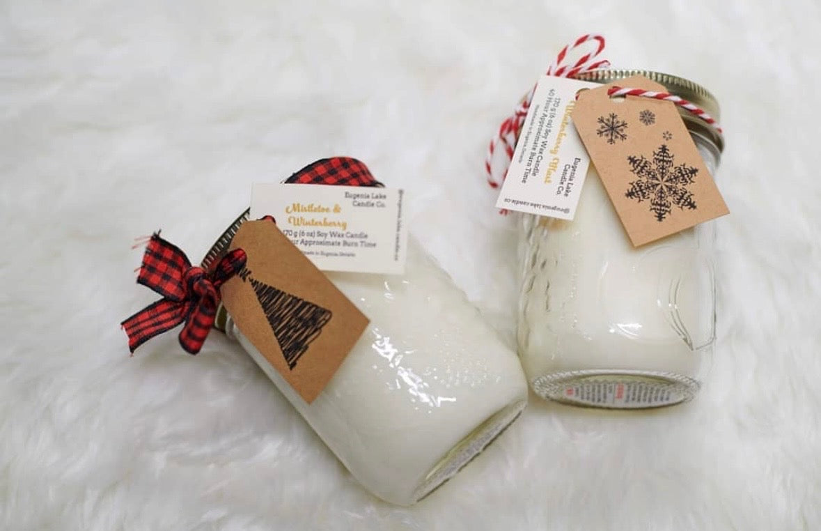 Christmas candles in a jar (discontinued)