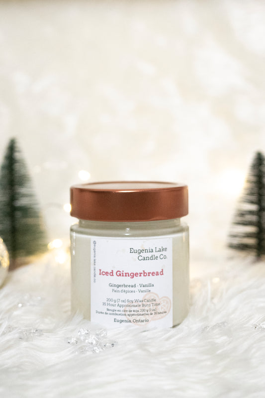 Iced Gingerbread Soy Wax Candle