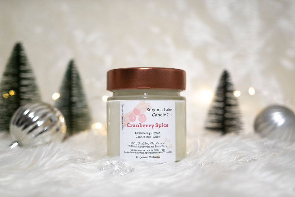 Cranberry Spice Soy Wax Candle