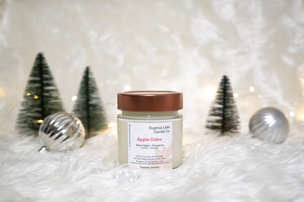 Apple Cider Soy Wax Candle