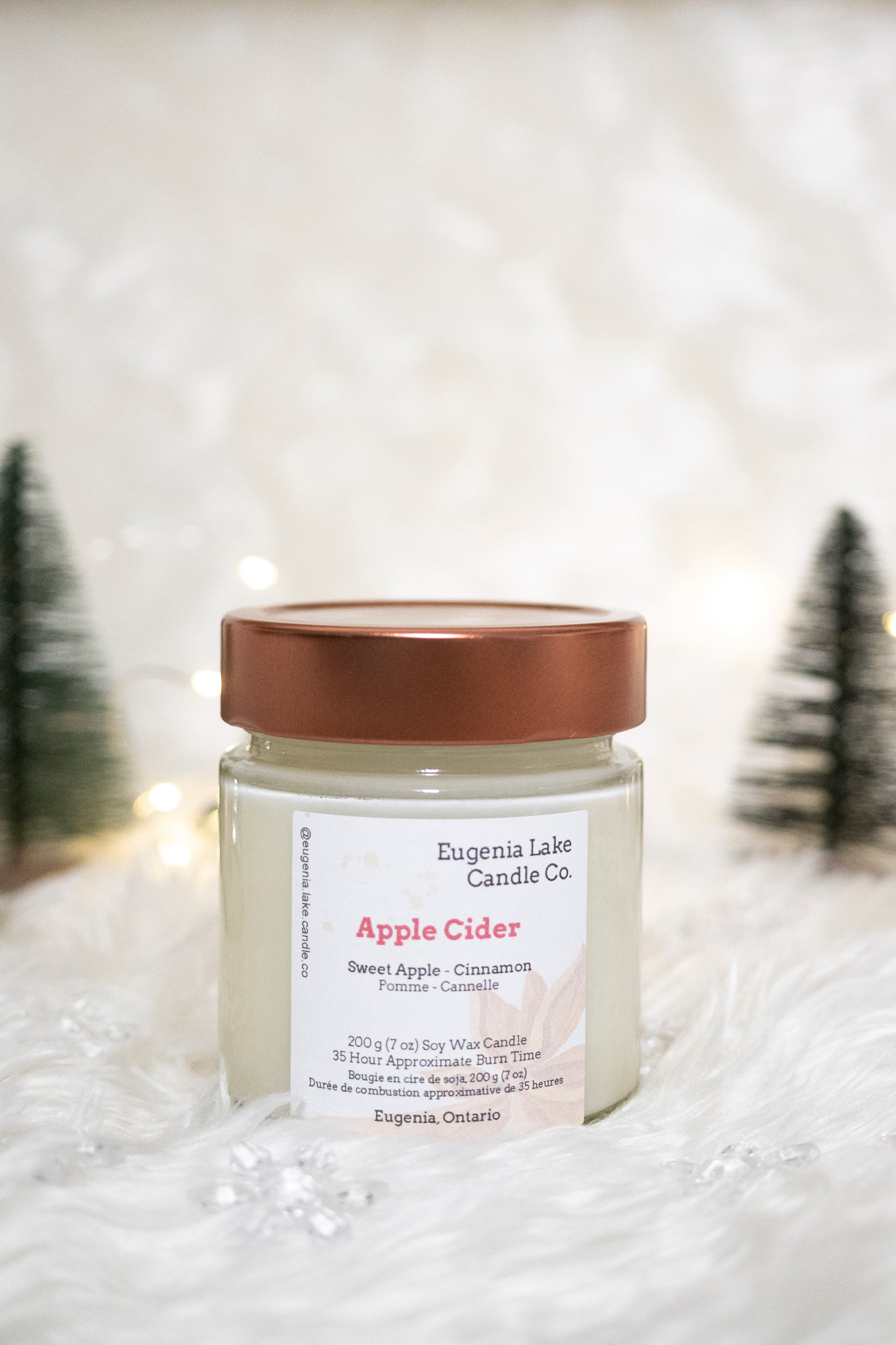 Apple Cider Soy Wax Candle