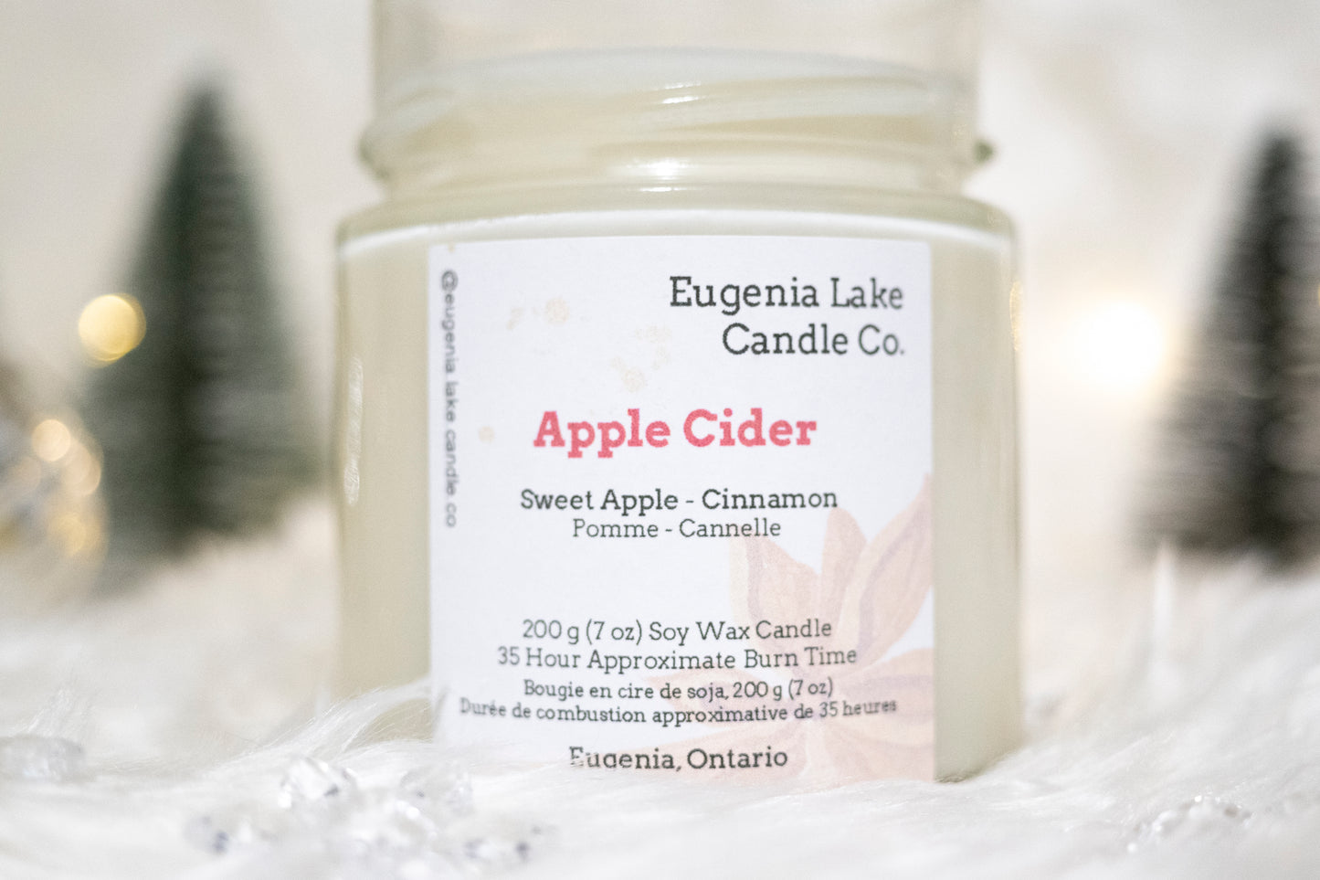 Apple Cider Soy Wax Candle