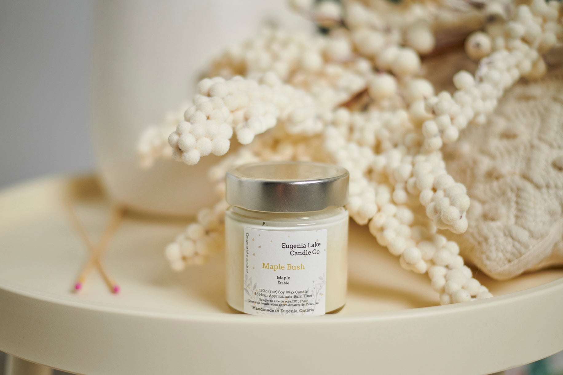 Maple Bush Soy Wax Candle