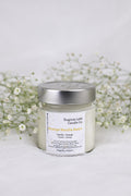 Orange Vanilla Swirl Soy Wax Candle