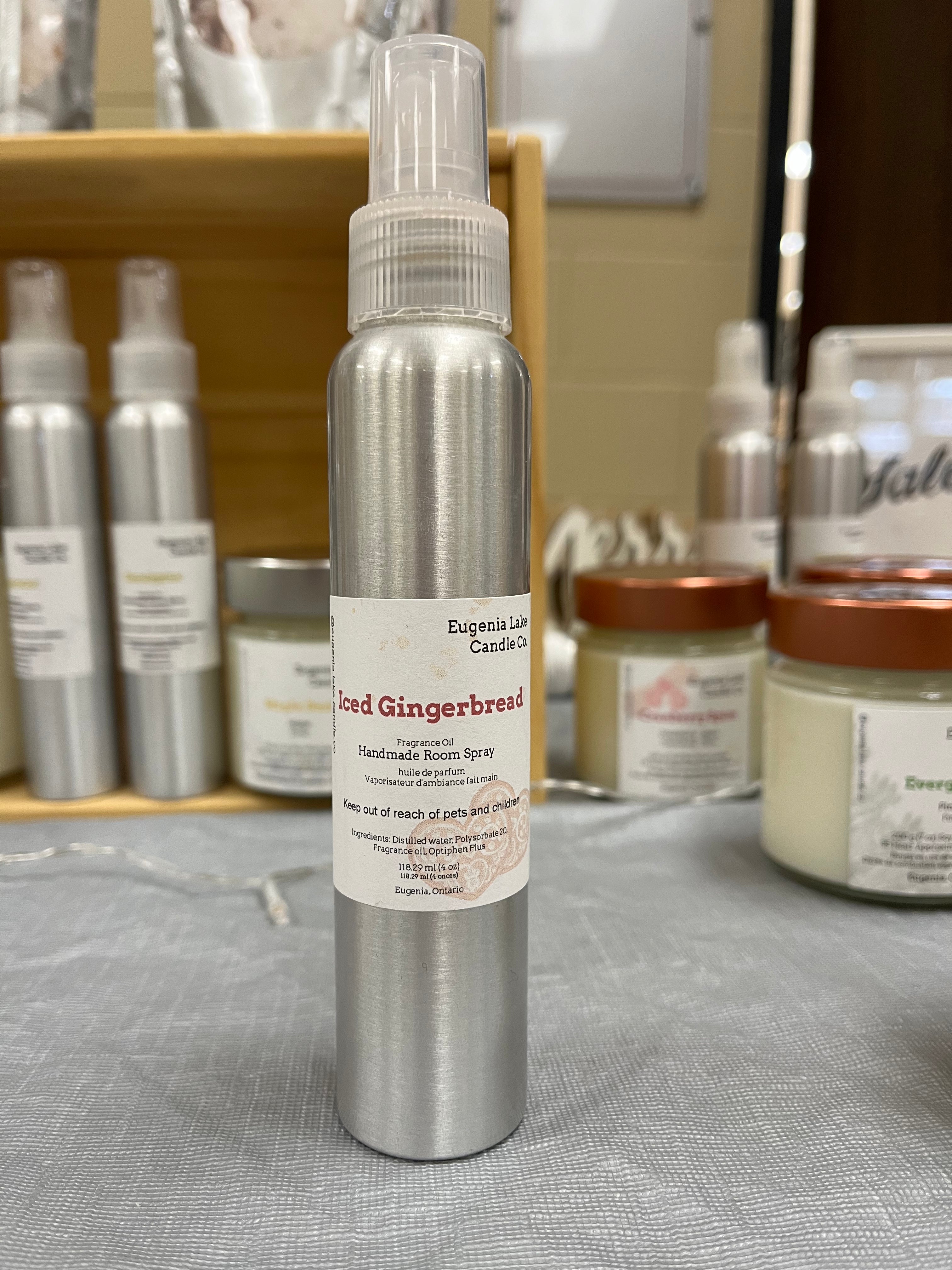 Iced Gingerbread Room Spray